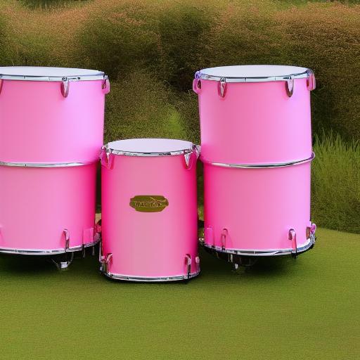 AL TIERED DRUM DOUBLE TREE ( AL 6062 PINK)
