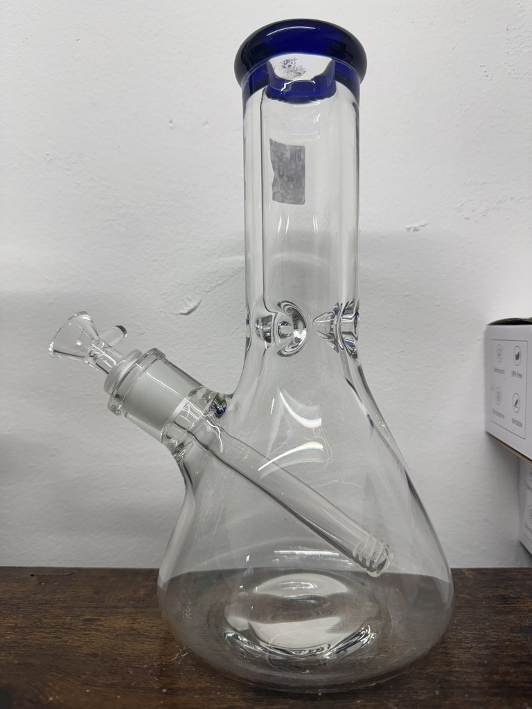 10 INCH WATER PIPE  9MM BEAKER THICK AMERICAN DESINE