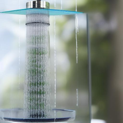 18-IN HEAVY SHOWER GLASS BONG (ITEM-XXL- 80058)
