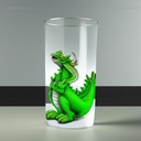 SILO Glass WATER PIP  6.5-inch Dragon (SILO101)